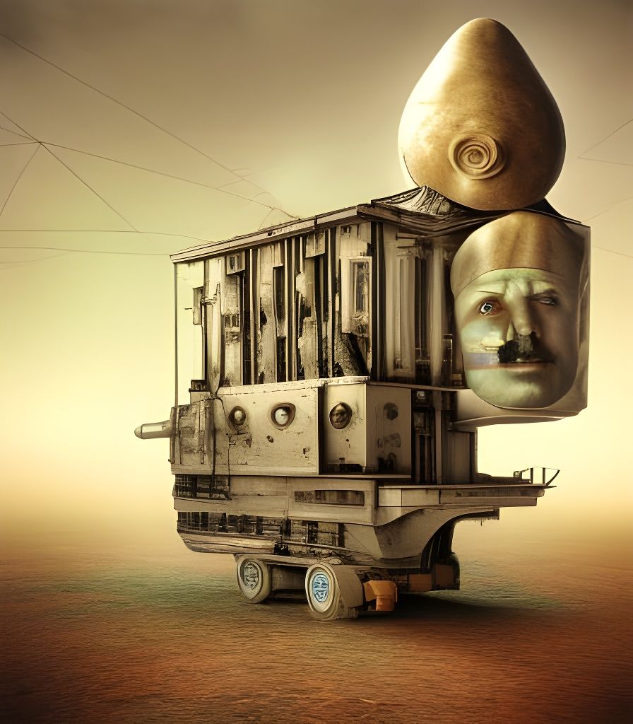 Surrealistic Stop-Motion Masterpiece in Hyper-Realistic Styl...