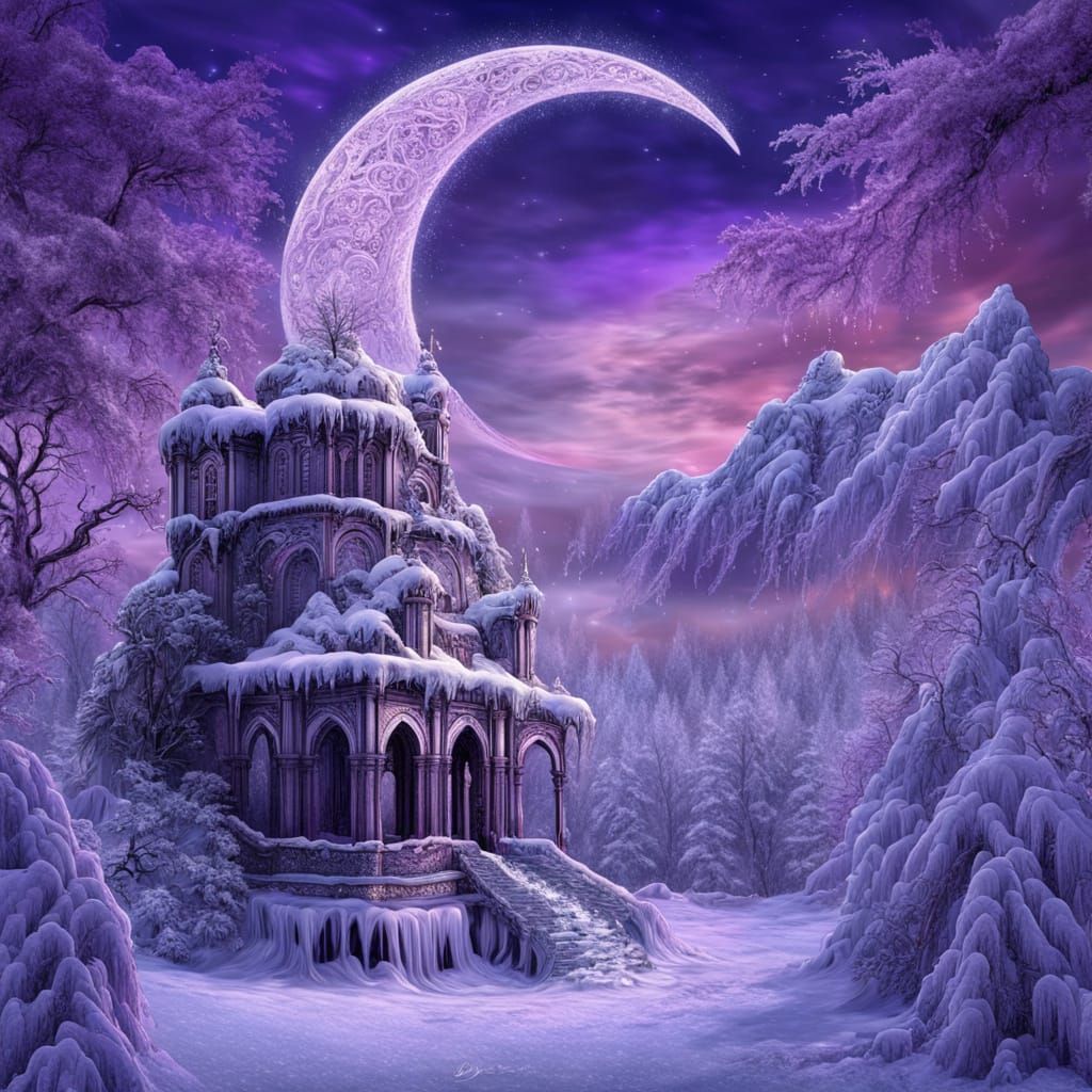 Winter moon - Winter moon