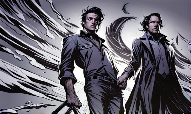 sinister by Greg Rutkowski Mark Brooks and Dan Mumford, comi...