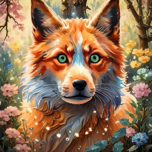 Crystal Pepsi Bottle Filled With Diamonds in Neon Pastels