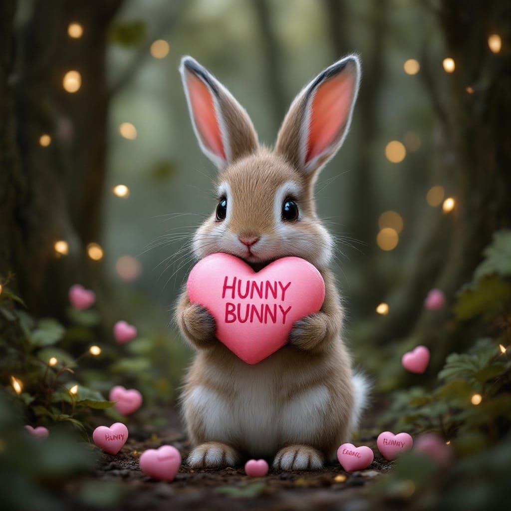 Hunny Bunny Heart 💗  by @Luna