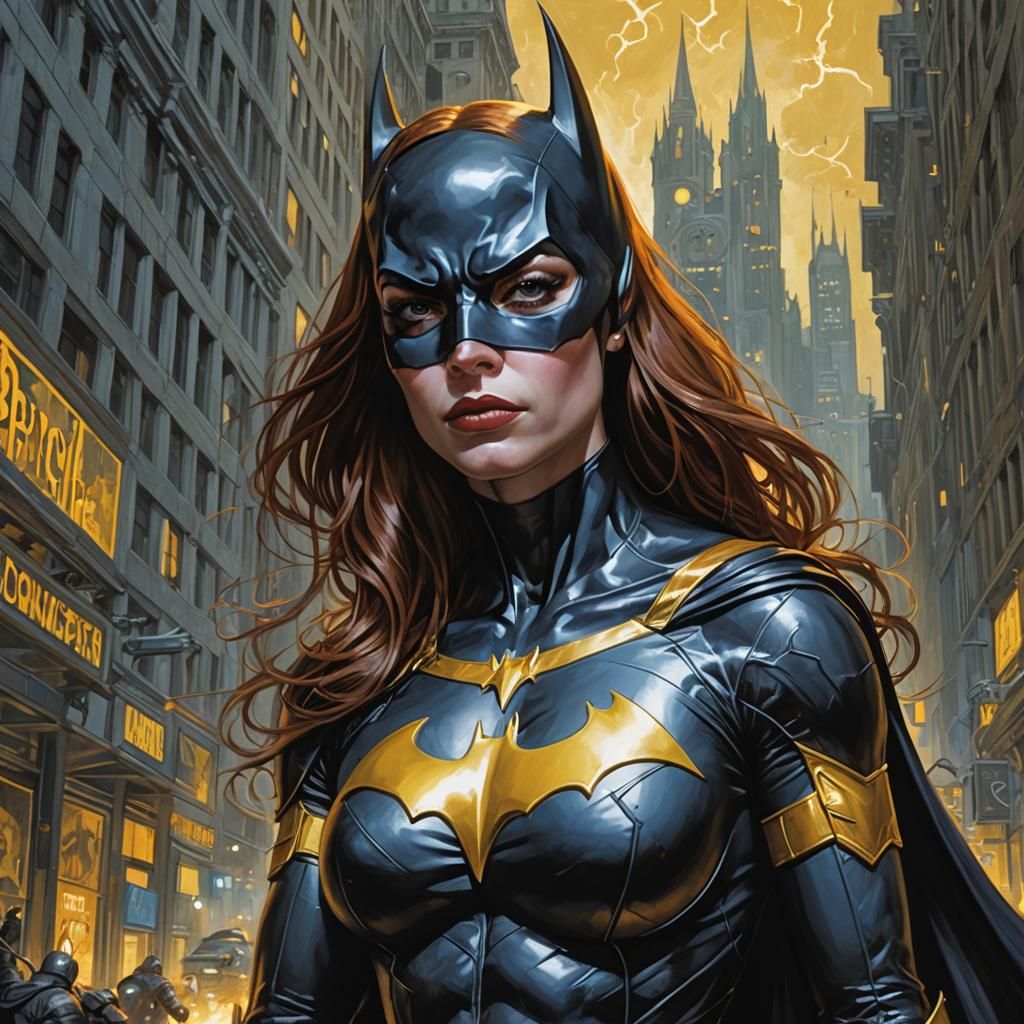 Batgirl (Donato Giancola) - AI Generated Artwork - NightCafe Creator