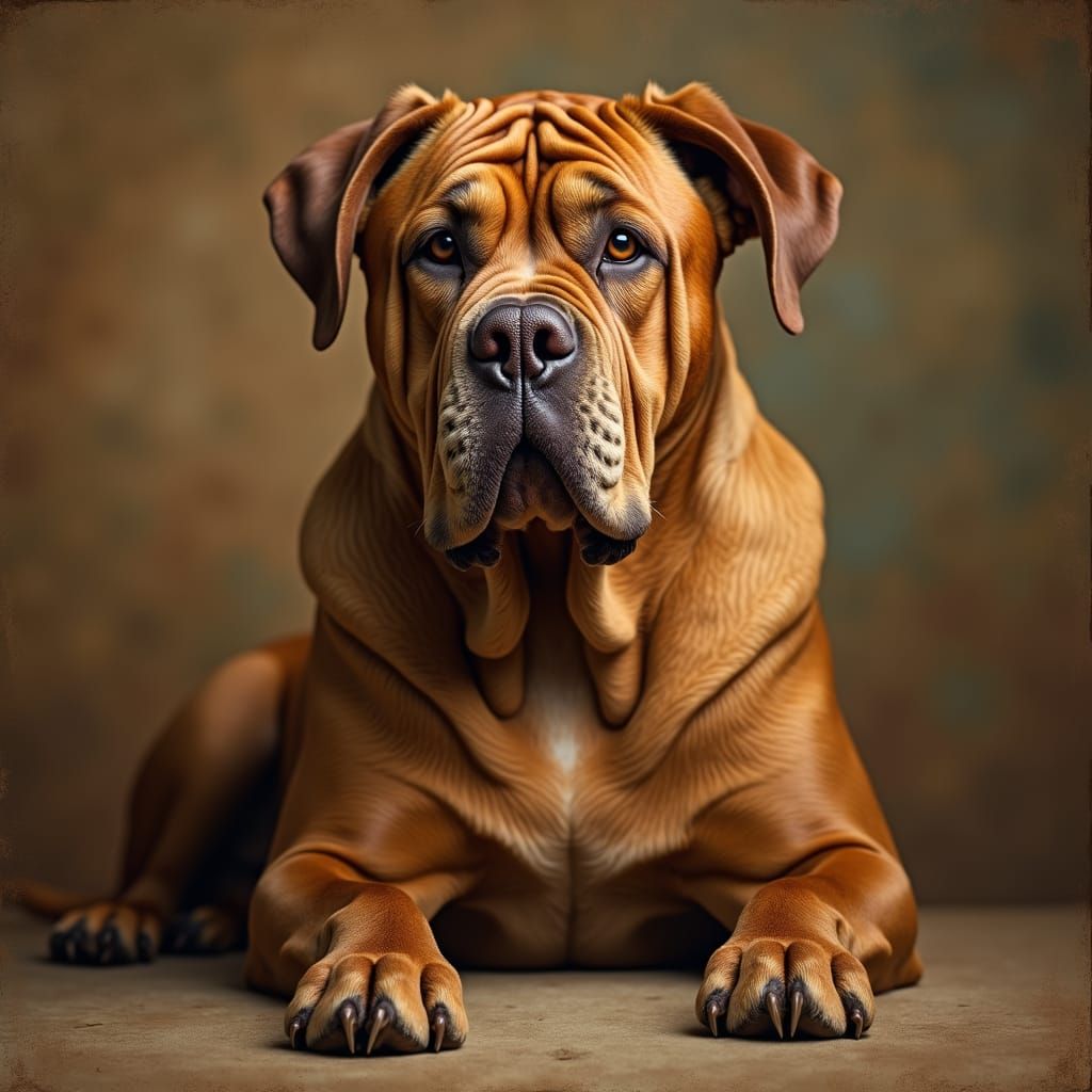  Dogue de Bordeaux, a French Mastiff… is not all slobbery!!!!  by @Kimber