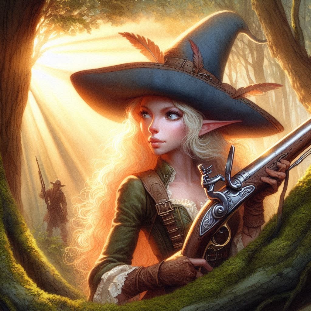 Story Book Illustration: The General's Secret Weapon