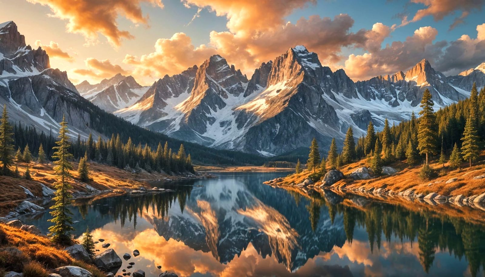 Mountain Dragon Lake  by @John P