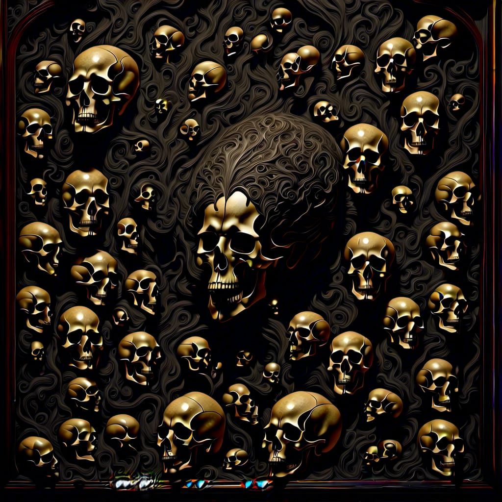 Steampunk Spider Skull Horde