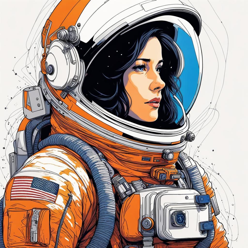 The Astronaut. 2 - AI Generated Artwork - NightCafe Creator