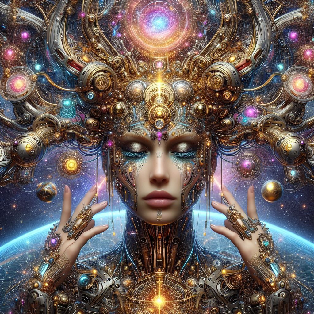 A World Where Humans can Merge their Consciousness with Mach...