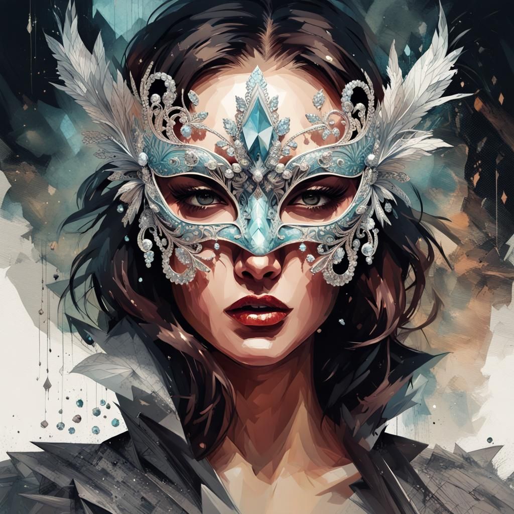 Jeweled Mask