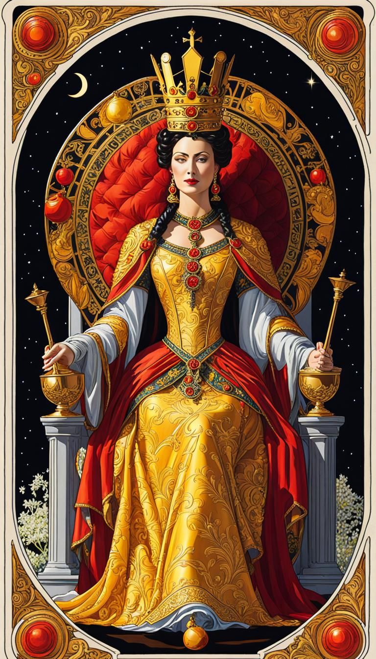 The Empress AI Generated Artwork NightCafe Creator