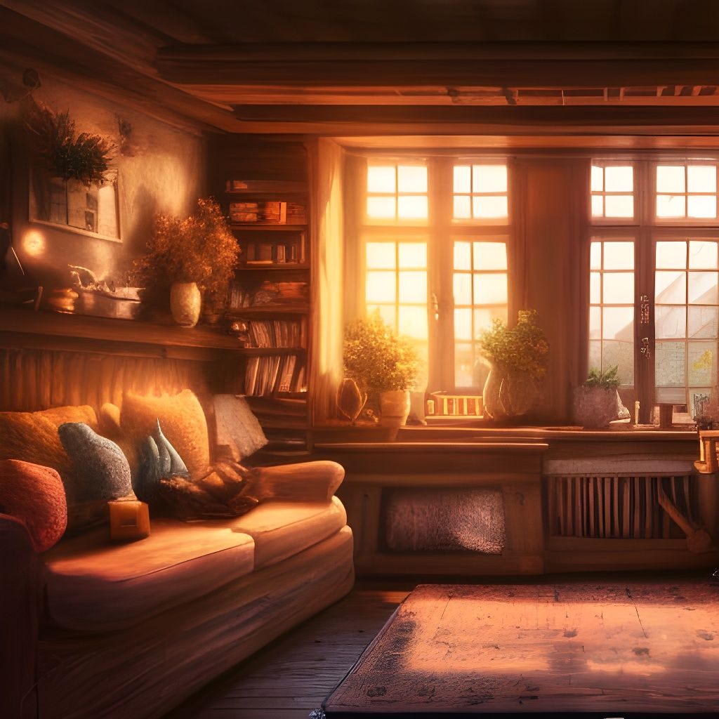 In the cottage  by @Numenlond