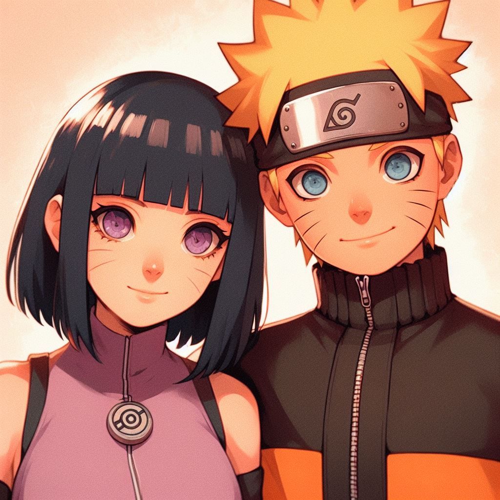 Naruto Uzumaki and Hinata Hyuga 💖