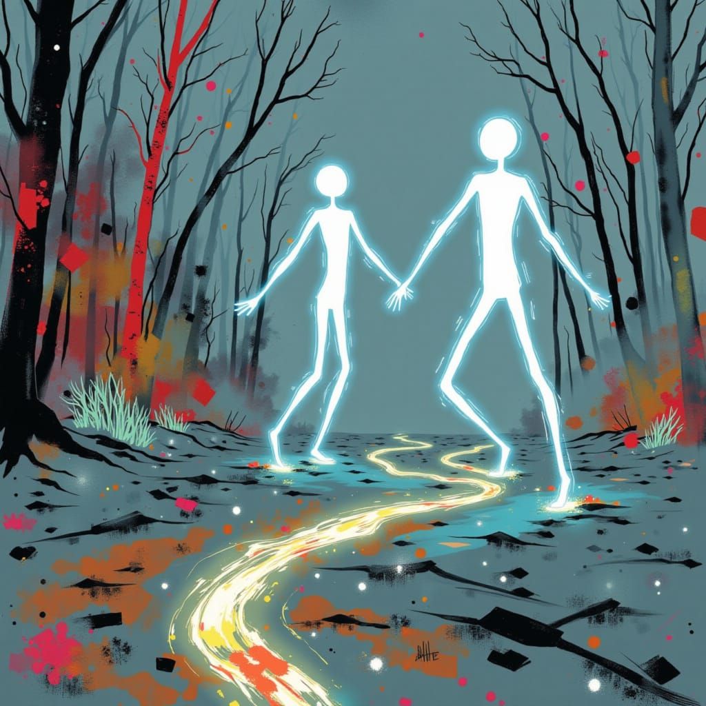 <lora:DANCING ALIENS:1.0>