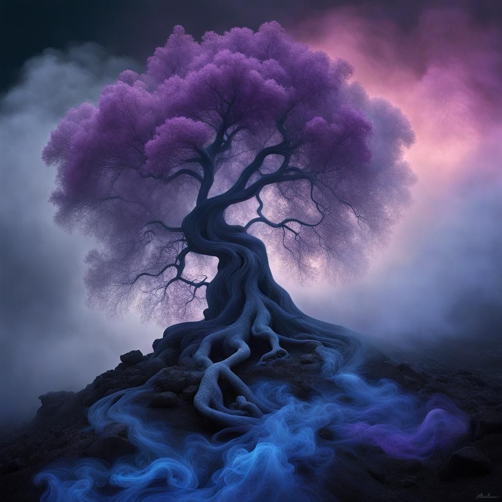 Lavender Tree of Souls