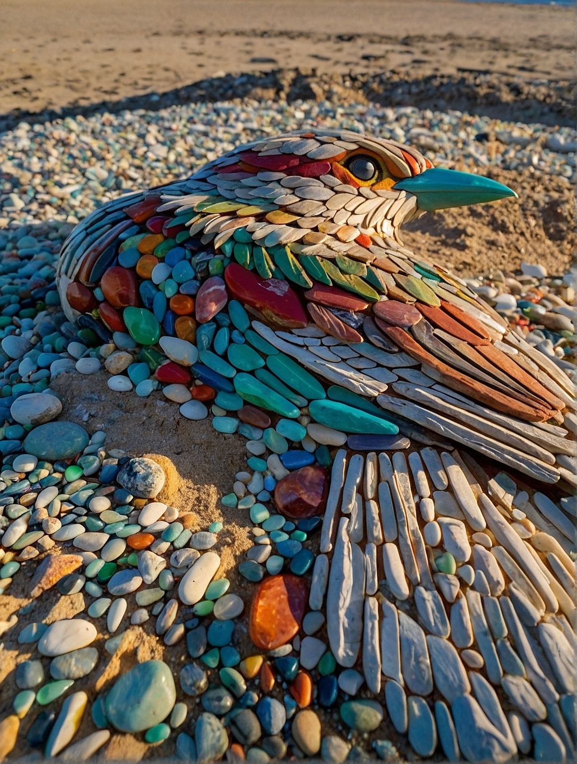 Rock Bird Art