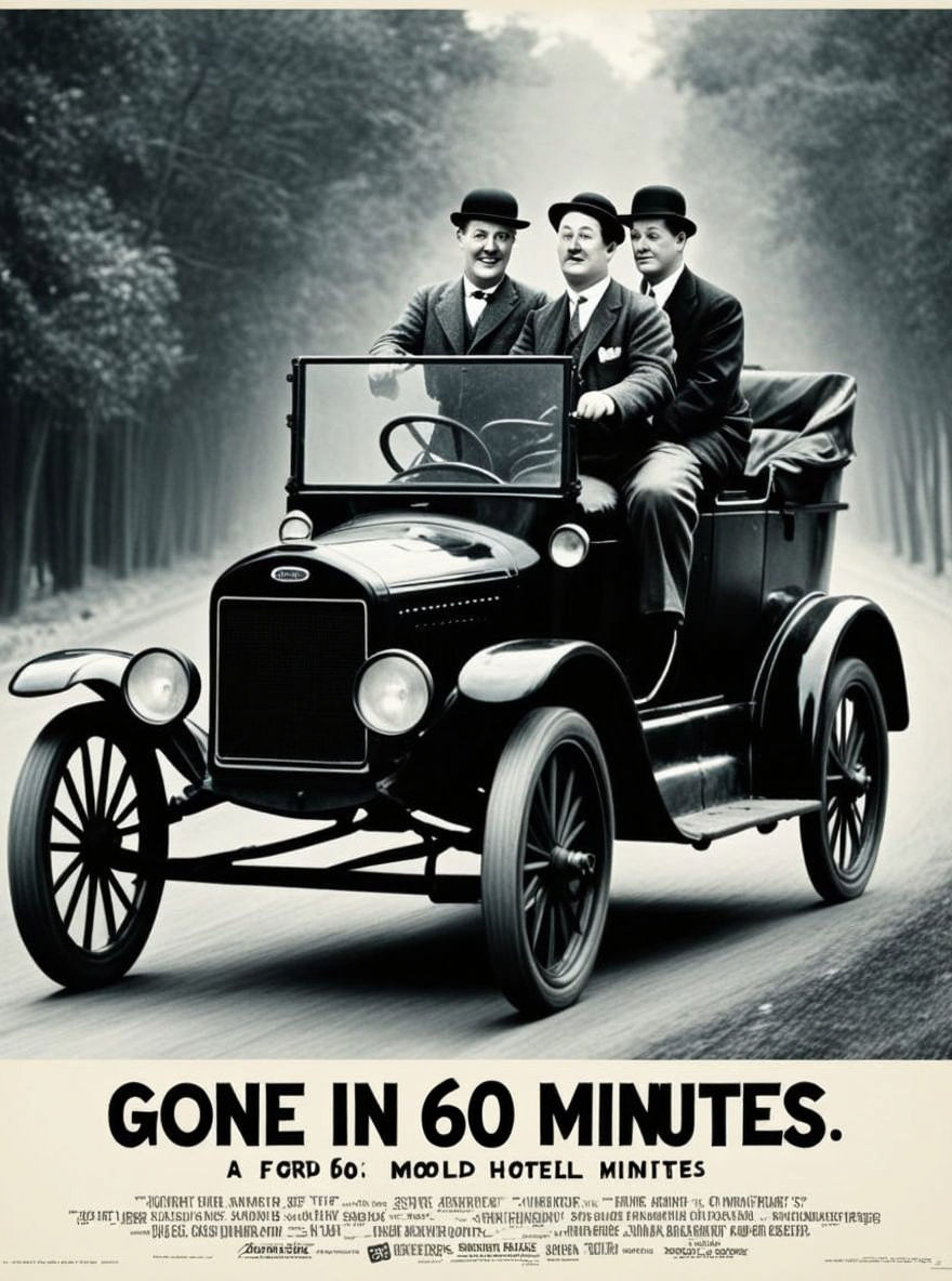 Gone in 60 Minutes  by @K F Fox 
