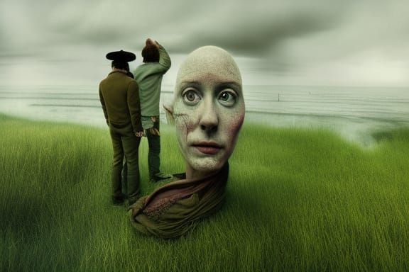 Surreal Stopmotion Photograph of a Boring Job