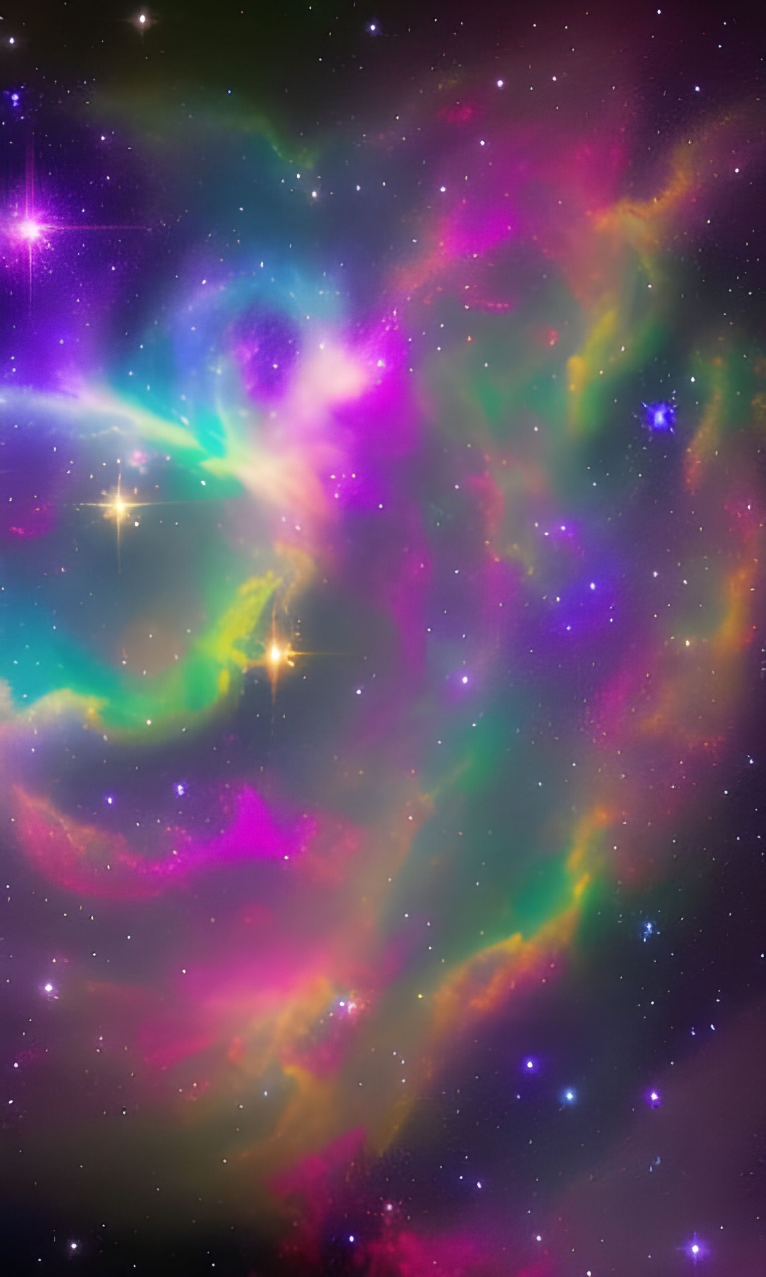 Cosmic Clouds - AI Generated Artwork - NightCafe Creator