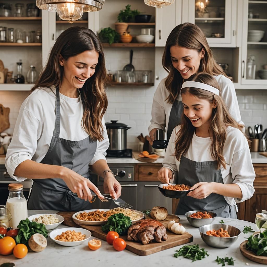 Sisters In The Kitchen