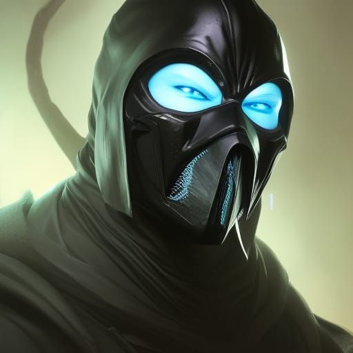 Mortal Kombat: Noob Saibot - AI Generated Artwork - NightCafe Creator