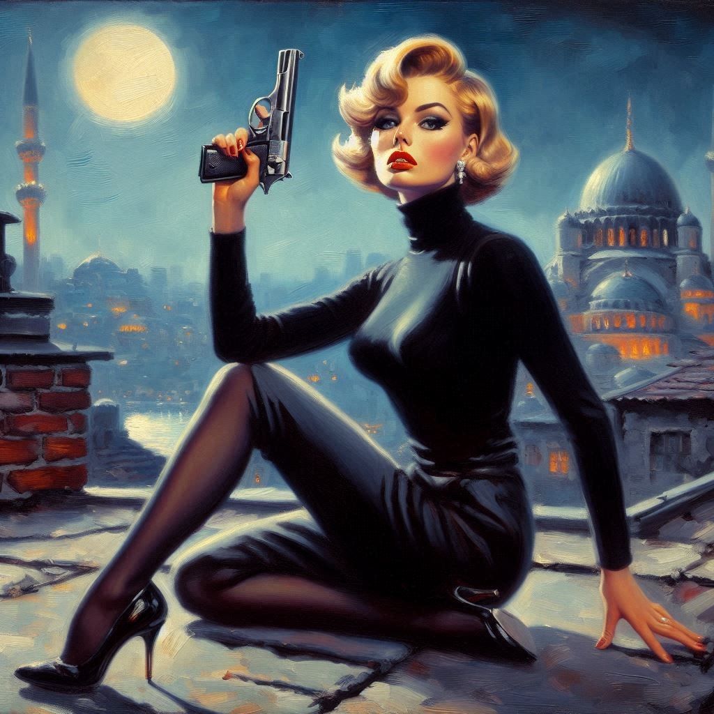 Impala Serrano in "Murder in Constantinople"