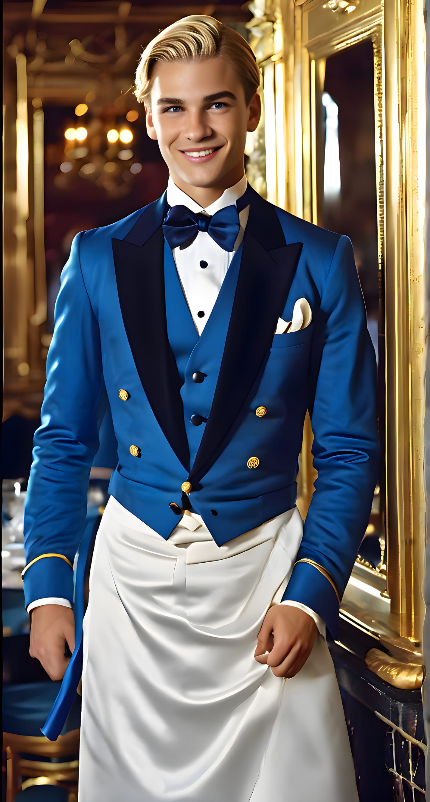 AFTER THOMAS MANN'S NOVEL: FELIX KRULL AS A WAITER  IN PARIS...