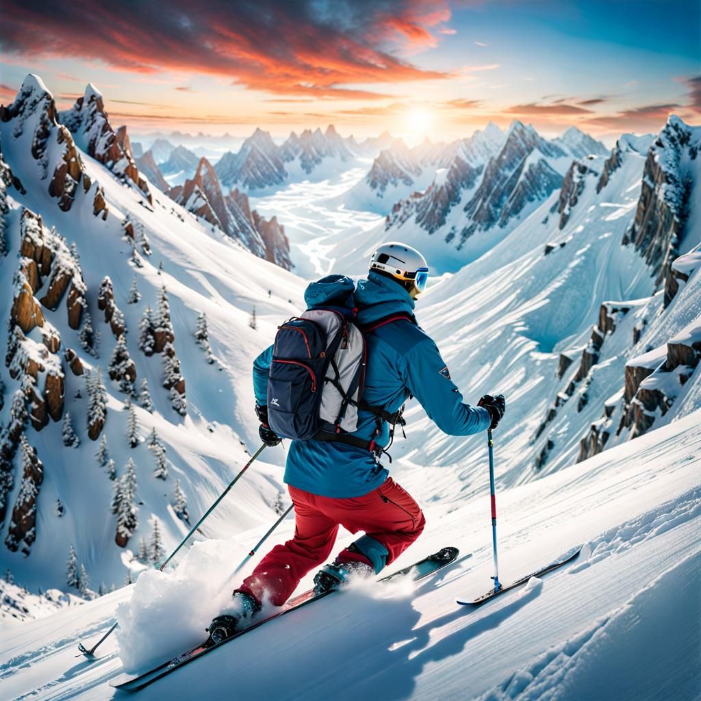 Skiing