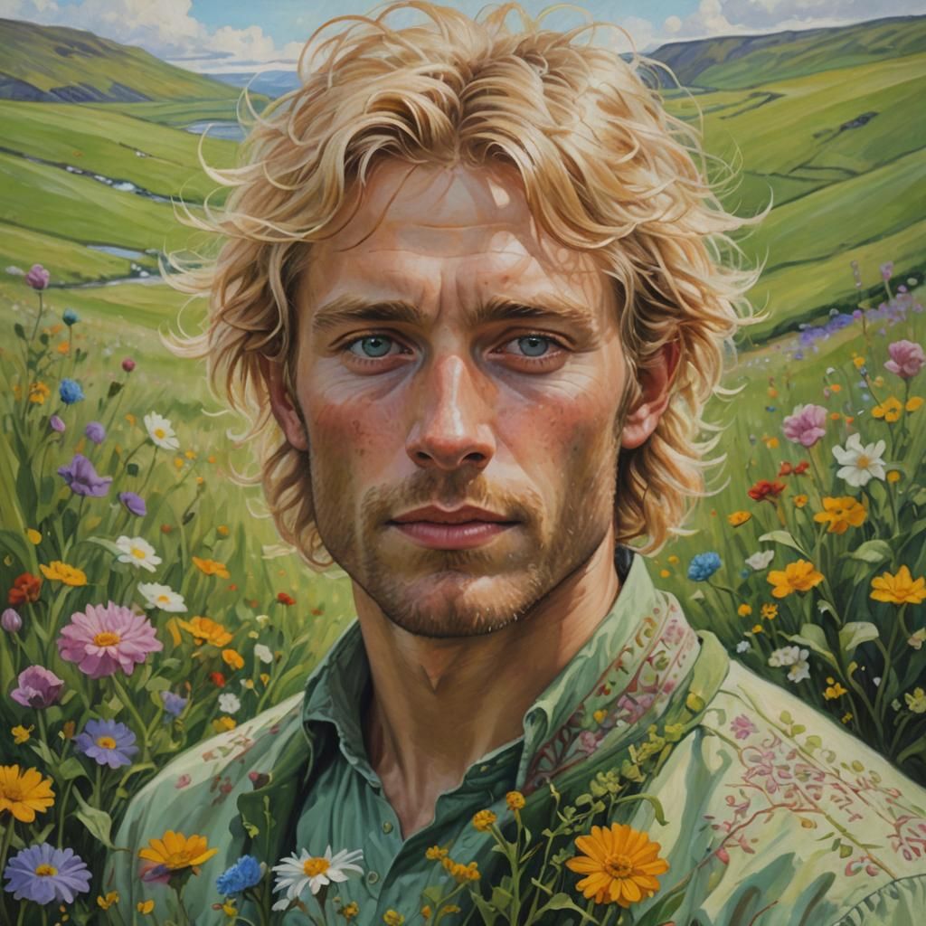 Handsome man