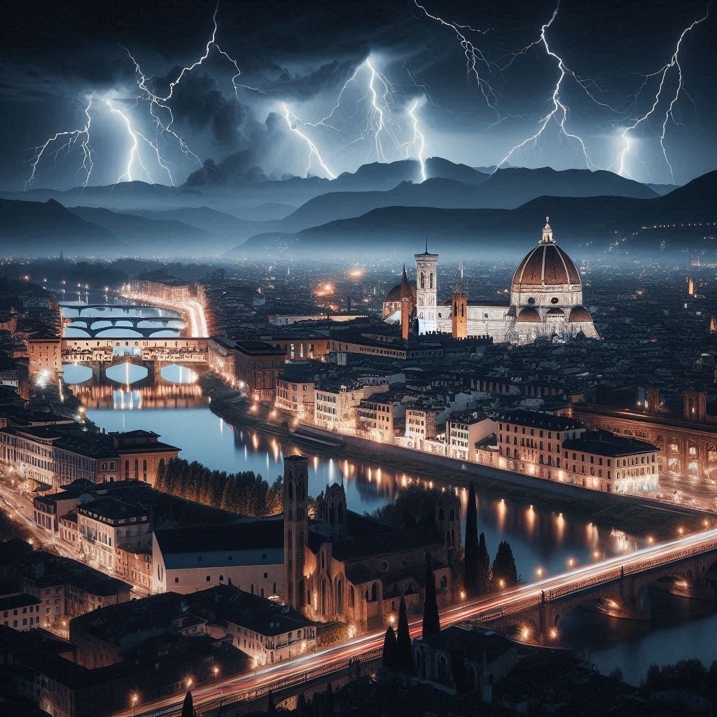 a thunderstorm is coming