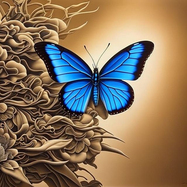 Unreal Engine Butterflies AI Generated Artwork NightCafe Creator