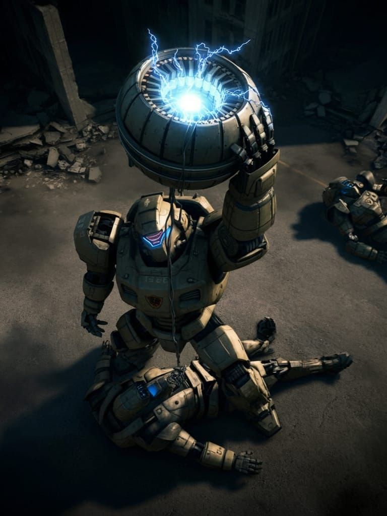 Your power core is mine mech victory pose