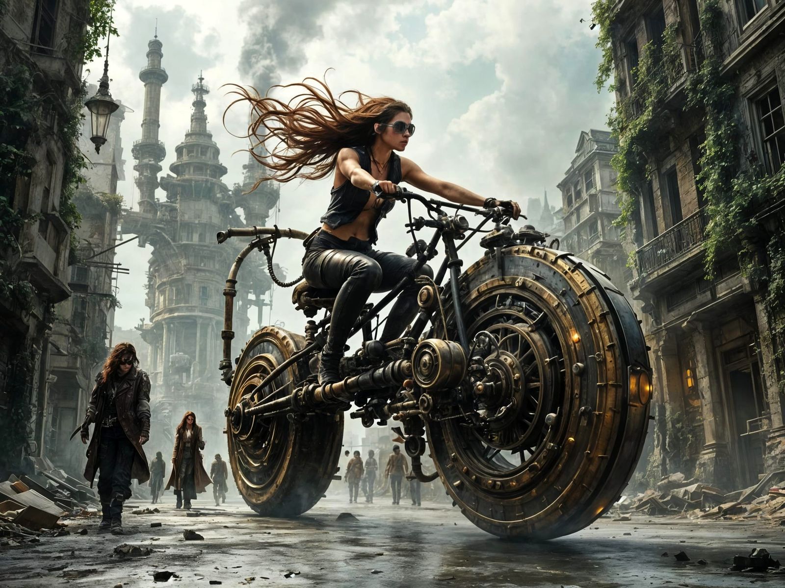 Rust, Steam, and Freedom  by @Vadym