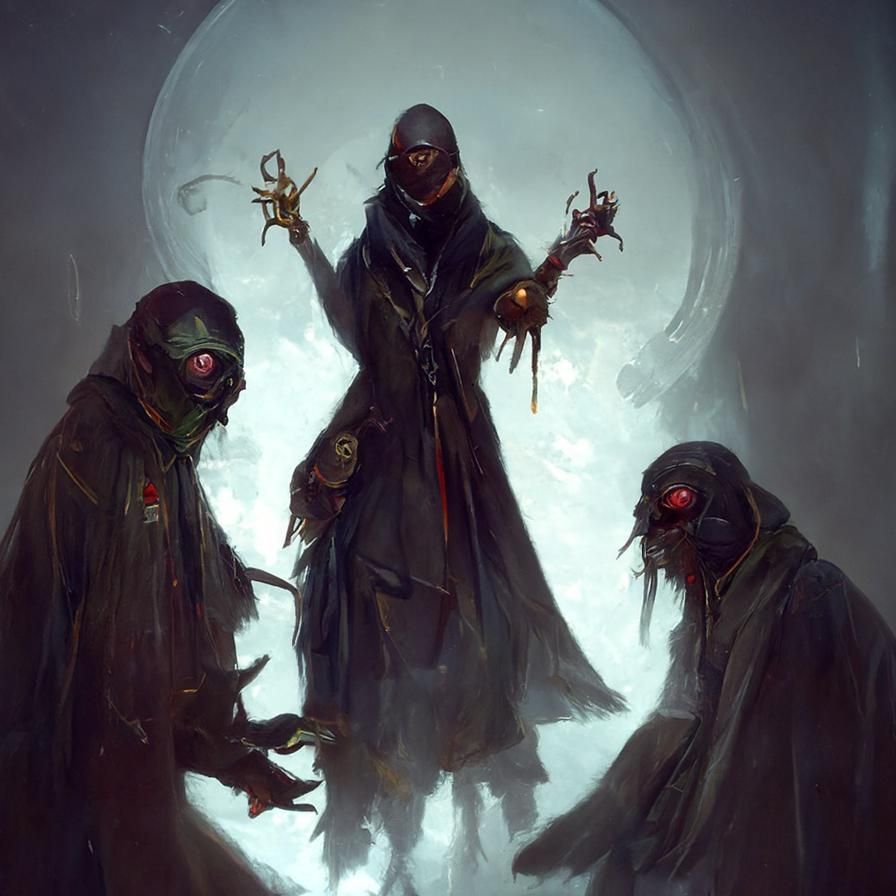 Plague, disciple, eldritch, disease, sinister by Greg Rutkow...