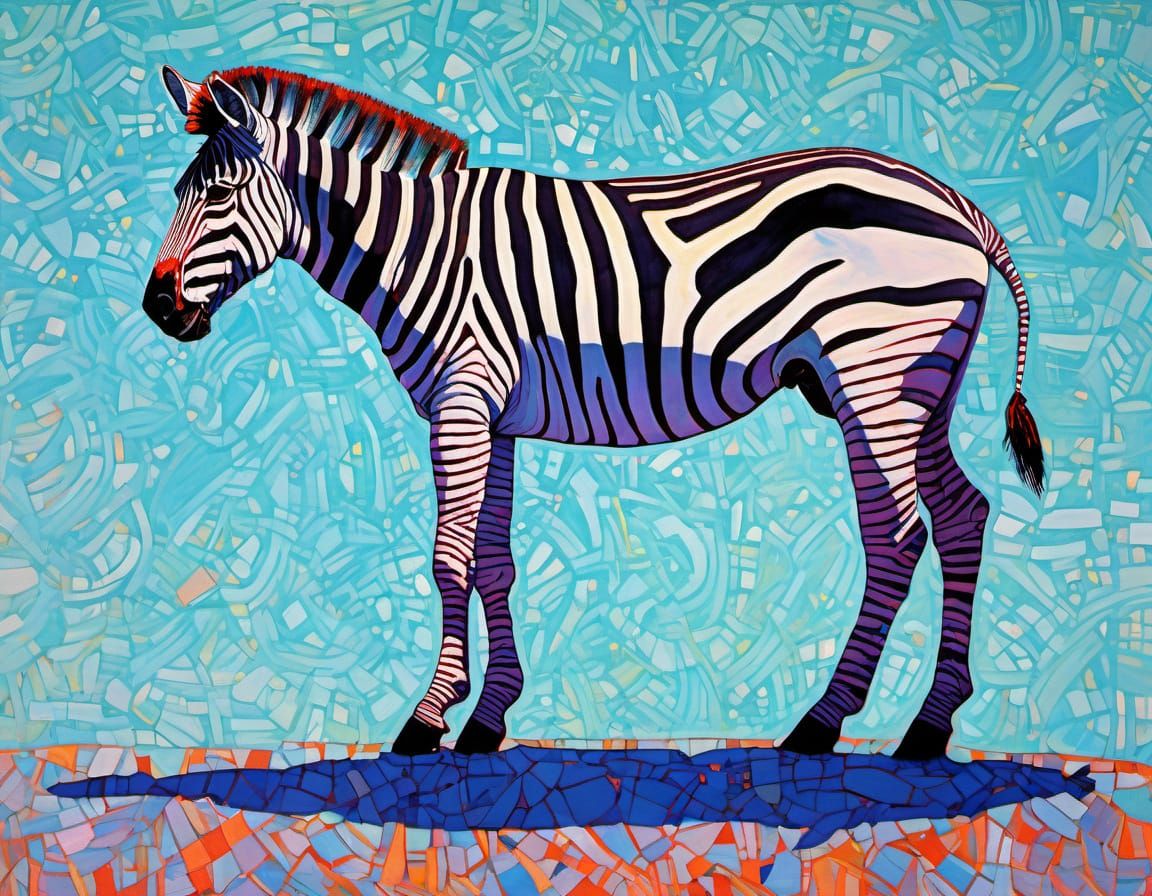 Monochromatic colour palette. 