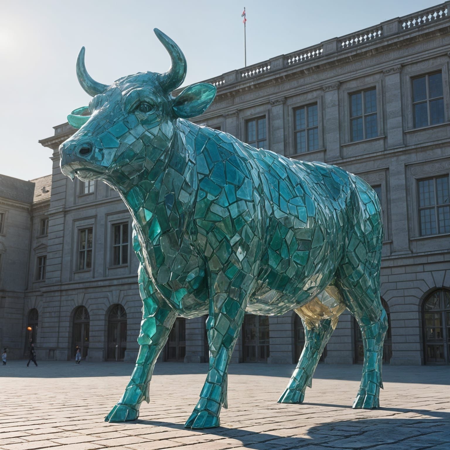 Sea Glass Sculpture  by @Antinomy