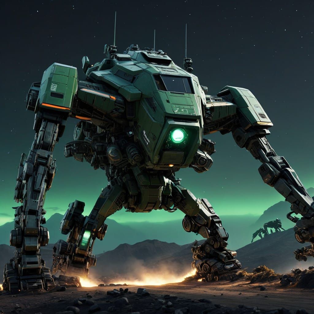 "Their progress optimized, yet something was missing from the humans that piloted them"