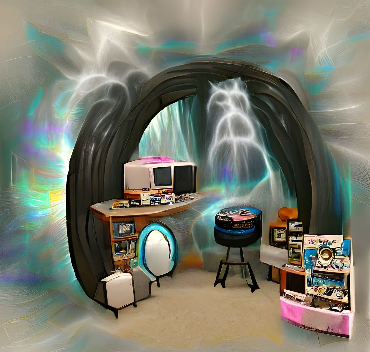 “Ethereal nerd portal”