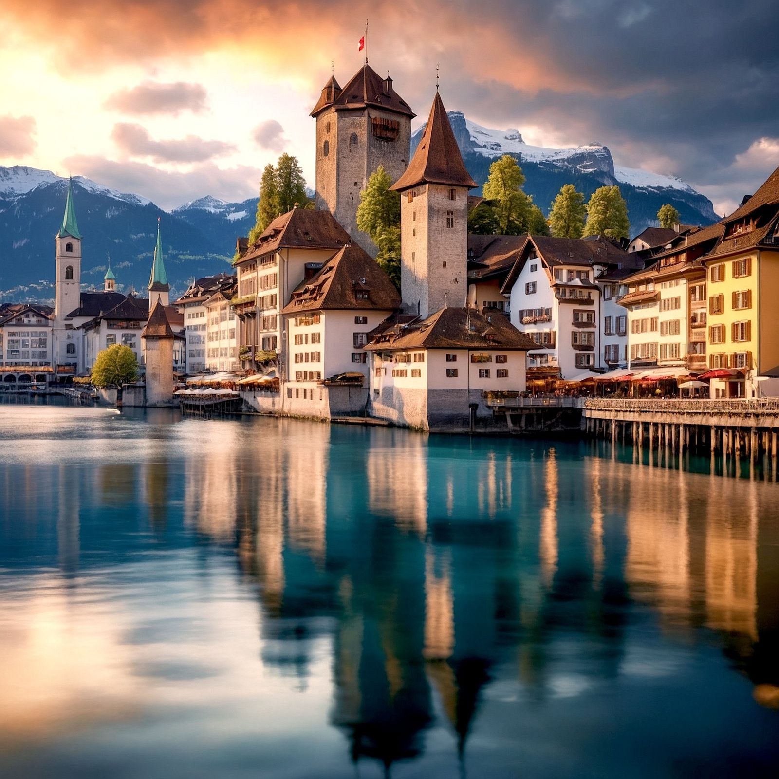 246 – The lake mitigates the rigors of winter, and in the su...