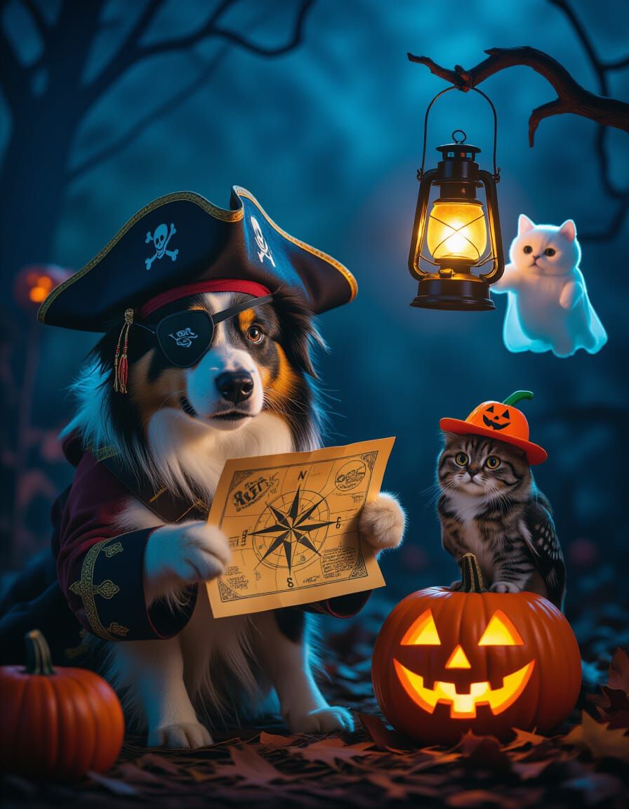 Animals Dressed for Halloween