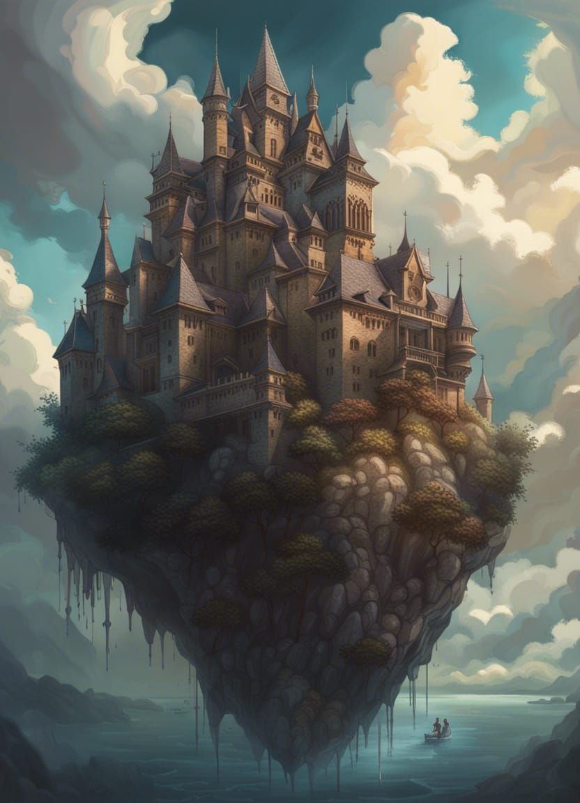 The floating castle