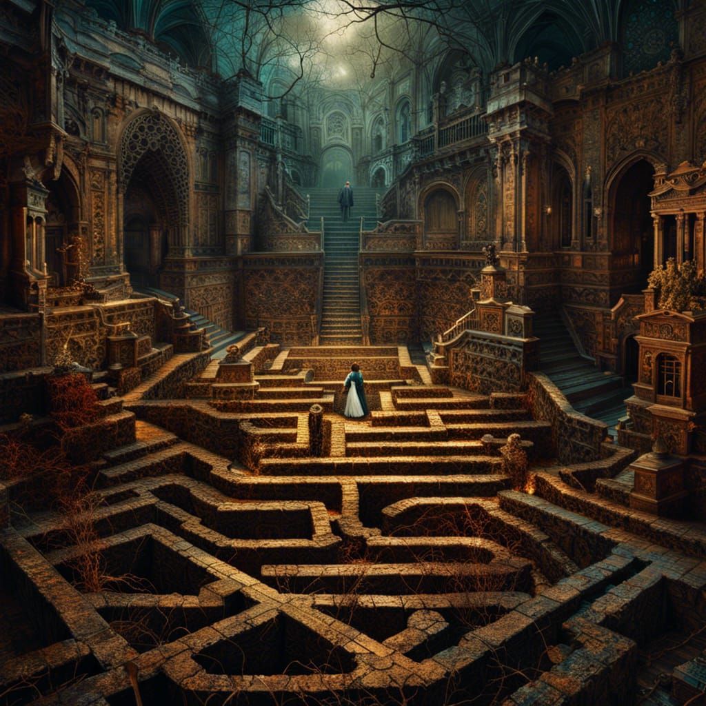 wicked maze  by @MingNoi