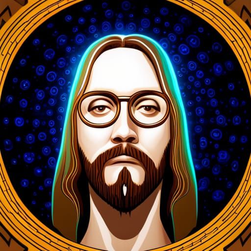 Jesus with sales glasses