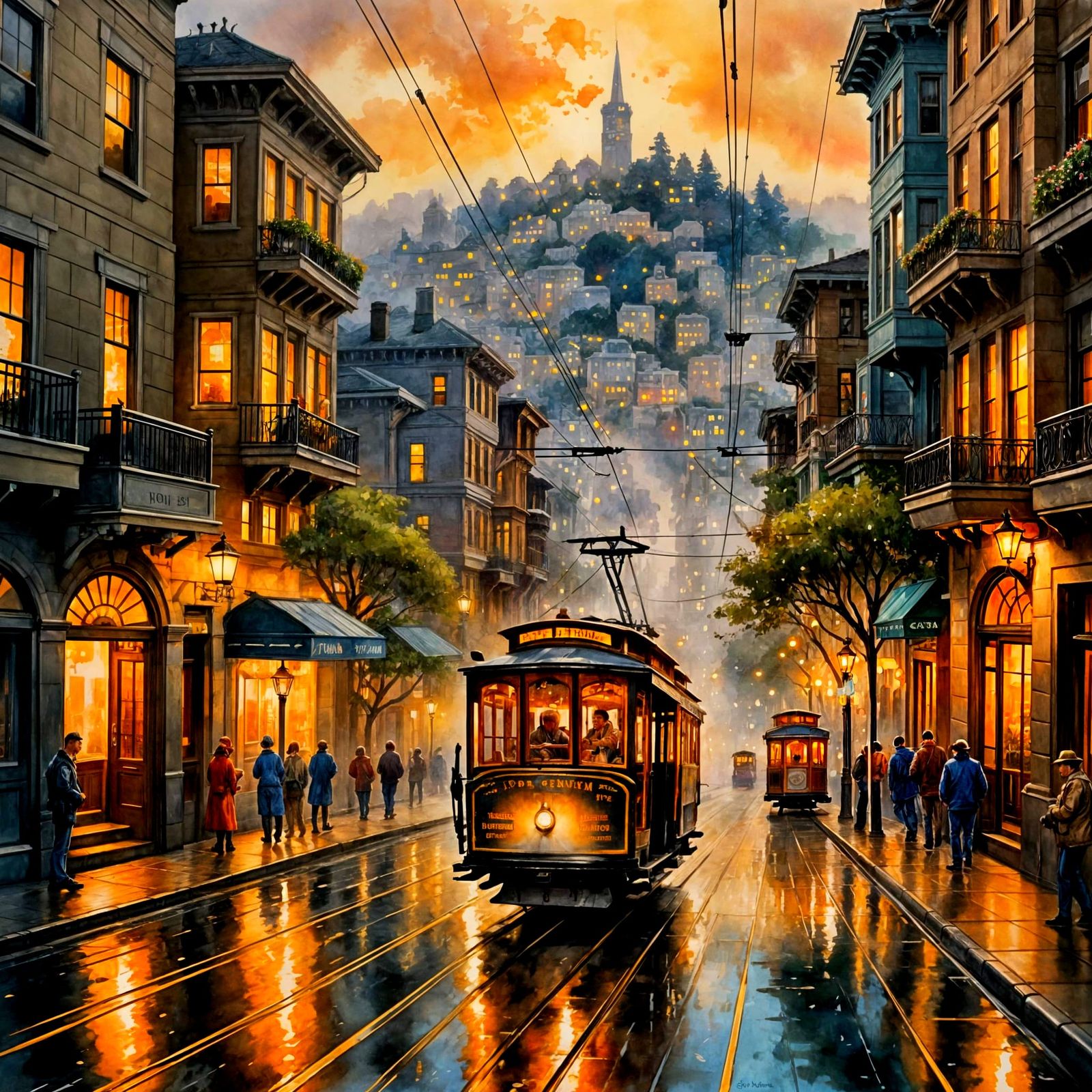 Cable Car  by @Happy Jack