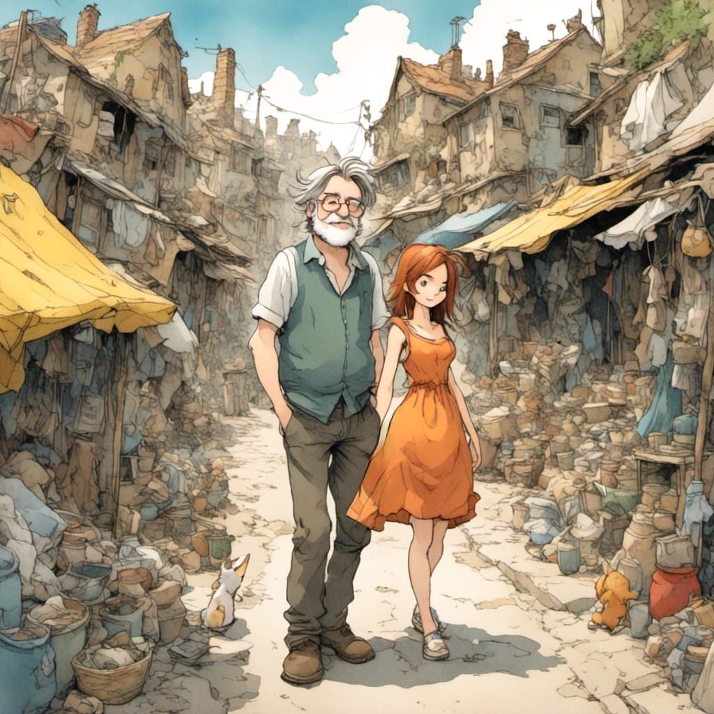 Fox-girl VIXEN and the goblin slums.