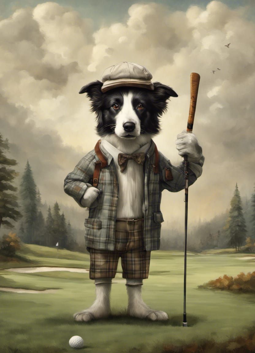 Fighting the urge to chase the ball on all fours  by @Glen Seeber