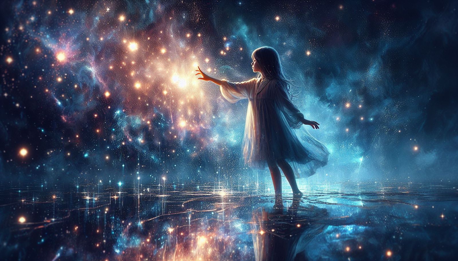 When she dreams, she dreams of stars...