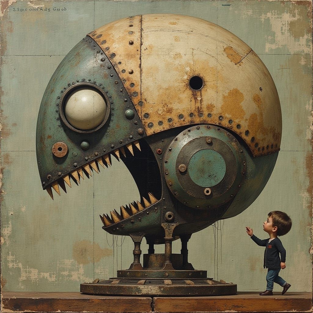 please do not touch the exhibits