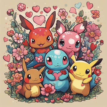 pokemon valentine card