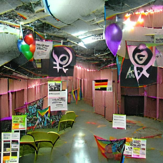 Gender anarchy and LGBTQ celebration space
