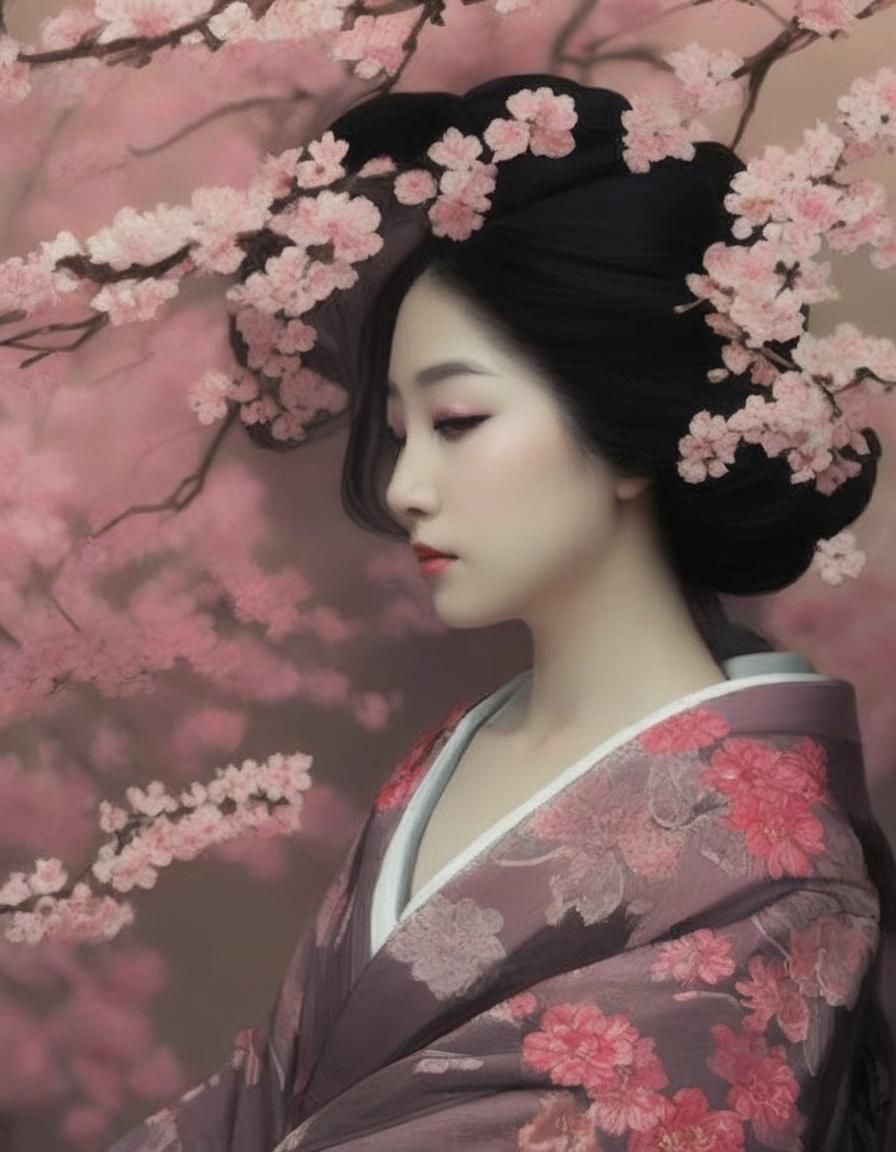 Portrait of a Geisha
